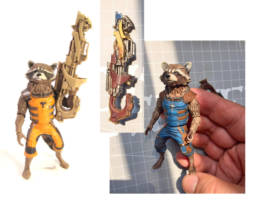ML Rocket Racoon (Marvel Legends) Custom Action Figure
