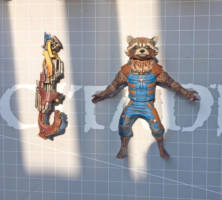 ML Rocket Racoon (Marvel Legends) Custom Action Figure