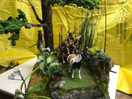Riverside Road way Diorama (Lord of the Rings) Custom Diorama / Playset