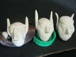 Skrull head sculpts (Marvel Legends) Custom Action Figure