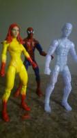 firestar and Iceman (Marvel Legends) Custom Action Figure