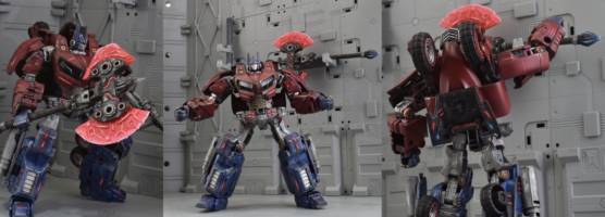 WFC Optimus Prime (Transformers) Custom Action Figure