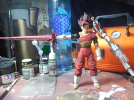 Saiyan suit design (Dragonball Z) Custom Action Figure