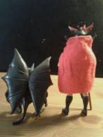 Myrdinia - the evil witch and her demon servant zorb (Masters of the Universe) Custom Action Figure