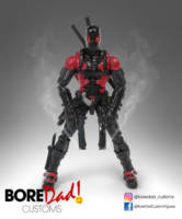 Deadpool repaint (Marvel Legends) Custom Action Figure