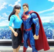 Lois Lane (DC Universe) Custom Action Figure [Lois Lane & Superman]