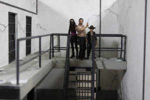 The Walking Dead Prison (Zombies) Custom Diorama / Playset
