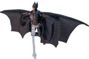 Batman with Cape - Batman Begins (Movie Masters) Custom Action Figure