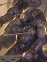 Fhanzill -Tribe of Many Arrows_ Todd Lockwood style (Forgotten Realms of Fantasy) Custom Action Figure