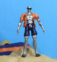 Summertime Silver Surfer (Marvel) Custom Action Figure