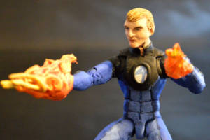 Human Torch (Fantastic Four) Custom Action Figure