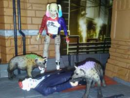 Bud & Lou (Harley's Pet Hyenas) (Suicide Squad) Custom Miniature / Figurine