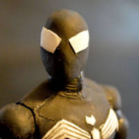 Black Suit Spider-Man (Spider-Man) Custom Action Figure