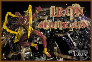 Iron Spider Man (Marvel Universe) Custom Action Figure