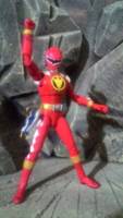 S.H.Figuarts Aba Red (Power Rangers) Custom Diorama / Playset