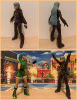 Kula Diamond (King of Fighters) Custom Action Figure