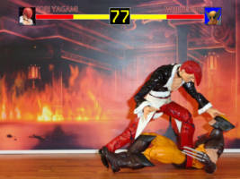 Iori Yagami (SNK) Custom Action Figure [Nake! Sakebe! Soshite shine!]