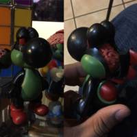 Zombie yoshi Nintendo zombies (Super Mario Bros) Custom Action Figure