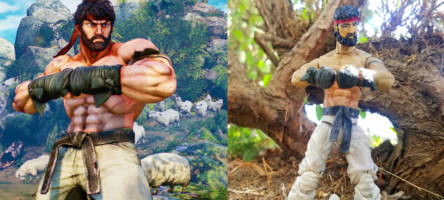 Beard Ryu (Street Fighter) Custom Action Figure