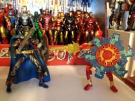 Black Knight custom shield and horse (Avengers) Custom Action Figure