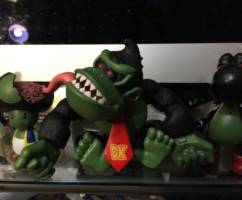 Zombie Donkey Kong Nintendo toys (Nintendo) Custom Action Figure