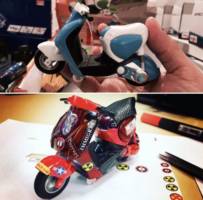 Deadpool's Infamous Scooter (Marvel) Custom Vehicle