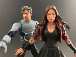 The Twins - Quicksilver and Scarlet Witch (Age of Ultron - MCU) (Marvel Legends) Custom Action Figure