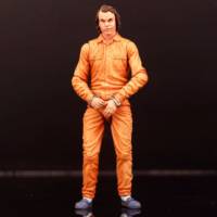 Arkham Asylum inpatient Joker (orange) (Batman - Movie Style) Custom Action Figure