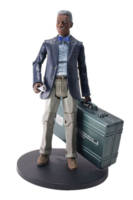 Lucius Fox 2.0 - Batman Begins/The Dark Knight/The Dark Knight Rises (Movie Masters) Custom Action Figure