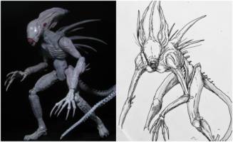 Neomorph Queen (Aliens) Custom Action Figure