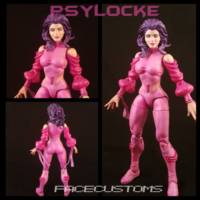 Psylocke  (classic) (Marvel Legends) Custom Action Figure
