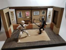 Dojo - Custom Action Figure Diorama (G.I. Joe) Custom Diorama / Playset
