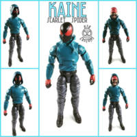 kaine scarlet Spiderman (Marvel Legends) Custom Action Figure