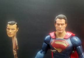 Superman Head (Henry Cavill) (DC Universe) Custom Action Figure
