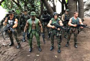 Dutch's rescue team (Predator) Custom Action Figure