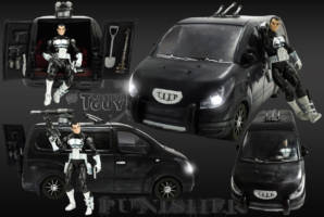 Punisher Van (Marvel Universe) Custom Vehicle
