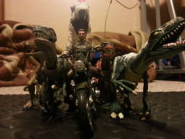Owen Grady & Blue (Jurassic Park) Custom Action Figure