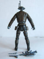 Double Z - Droid Bounty Hunter (Star Wars) Custom Action Figure [Back View]