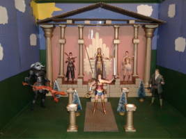 Themyscira (Wonder Woman) Custom Diorama / Playset