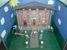 Themyscira (Wonder Woman) Custom Diorama / Playset