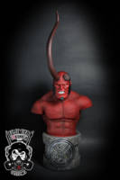 Bust Hellboy (Hellboy) Custom Statue / Bust
