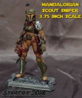 Mandalorian Scout Sniper (Star Wars) Custom Action Figure