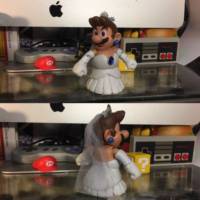 Wedding dress Mario (Nintendo) Custom Action Figure