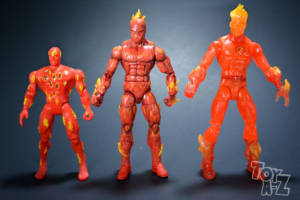Human Torch (First Appearance) (Marvel Legends) Custom Action Figure [Comparison]