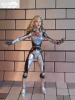 Dazzler "Utopia"( Silver Form) (Marvel Legends) Custom Action Figure