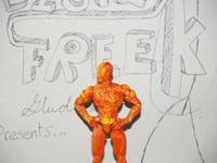Lava Spidey (Imaginary Friends) Custom Action Figure