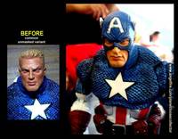 Captain America Icons (masked) (Marvel Icon) Custom Action Figure