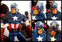 Captain America Icons (masked) (Marvel Icon) Custom Action Figure
