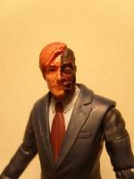 Dark Knight Two Face Harvey Dent (Batman - Movie Style) Custom Action Figure
