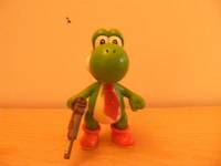 Agent 47 Yoshi (Yoshi) Custom Action Figure
